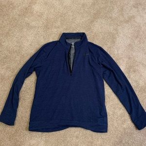 Men nike half zip long sleeve